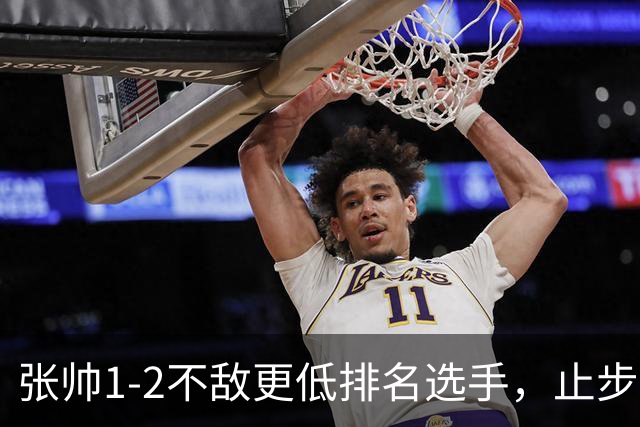 张帅1-2不敌更低排名选手，止步WTA250大阪站第一轮